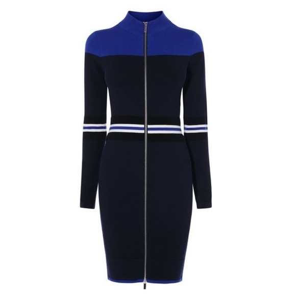 Robe Bodycon Topshop Sporty Avec Fermeture éclair - Taille UK 10 (US 6), Neuve Avec étiquettes